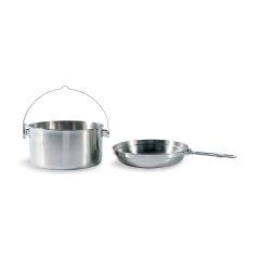 KETTLE - Casserole avec poêle intégré Tatonka - 2.5L - Acier inox