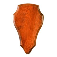 Ecusson Januel en chêne doré pour chevreuil de 300mm x 180mm