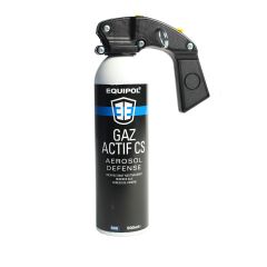 Aérosol de defense - cs gaz - 500ml - Equipol