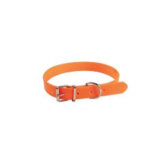 Collier fluo Orange PVC long 60 cm