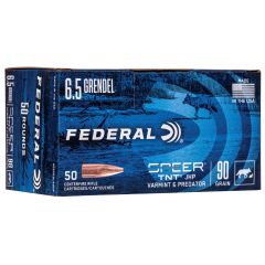 Munitions FEDERAL C/6.5 Grendel 90gr Speer TNT - Boîte de 50