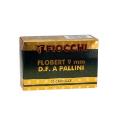 Cartouches Fiocchi c/9 mm flobert plombs de 8