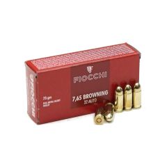 Cart Fiocchi c/7.65brw fmj 73gr