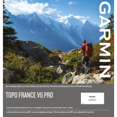 Carte Garmin TOPO France V6 PRO - Montagne