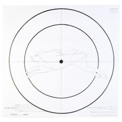 Lot de 100 Cibles d'essai Fusil 90x90