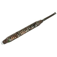 Cartouchière pour fusil calibre 12 - Camo feuillage