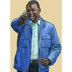 Cible pj liege n°14 88,5x63,5 - papier - L'unité