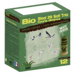 Boîte de 25 cartouches Jocker bio iso steel 36 trio soft c/12/70/12 - bourre jupe - n°8