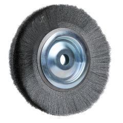 Brosse circulaire monture acier diamètre 200 fil 0,10 al 10 spéciale bronzage