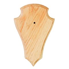 Ecuson Januel en chêne clair pour chevreuil 230mm x 150mm