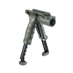 Poignée avant Tactique rotative et bipied fab t-pod g2 fa avec support lampe - Noir