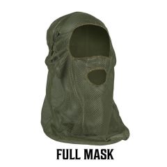 Cagoule Mesh Primos Avec Trou De Bouche - Camo Od Green