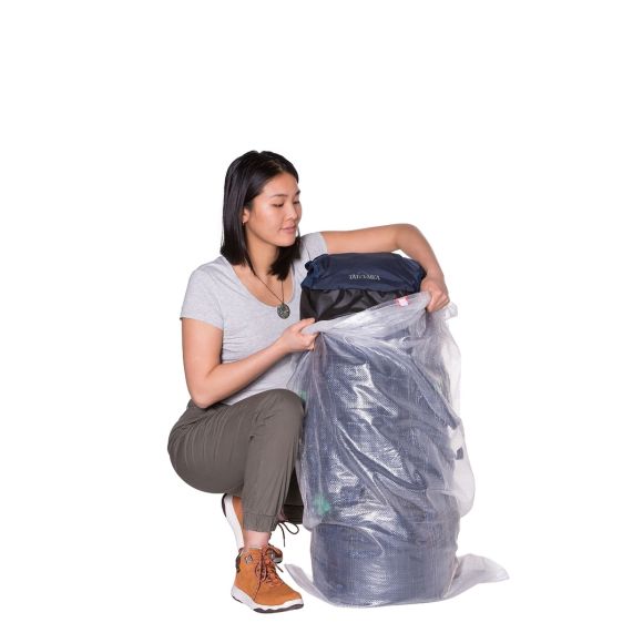 SCHUTZSACK EINFACH - Housse de protection Tatonka pour sac à dos jusqu'à 170L - 148 x 70 cm
