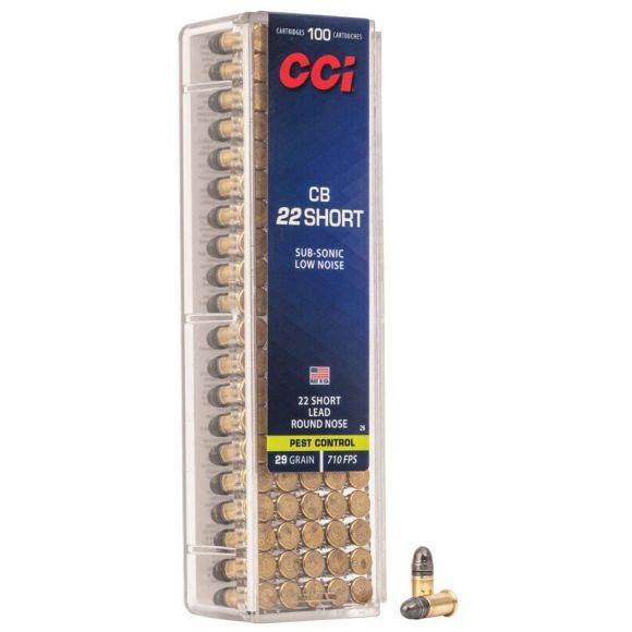 Munition CCI CB .22 Short 29gr