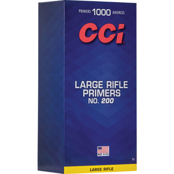 AMORCE CCI LARGE RIFLE N°200