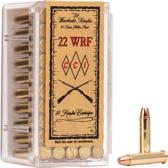 CCI C/22WRF JHP 45 Grains (50/2000)