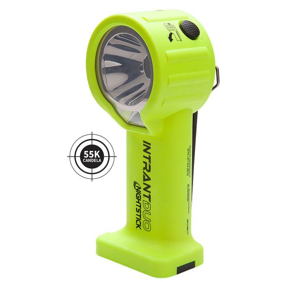 Lampe coudée ATEX INTRANT DUO TURBO 4 AA - jaune