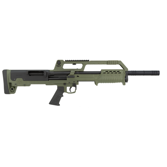 FUSIL A POMPE HATSAN ESCORT BULL TAC VERT OD 12/76 CANON 61CM