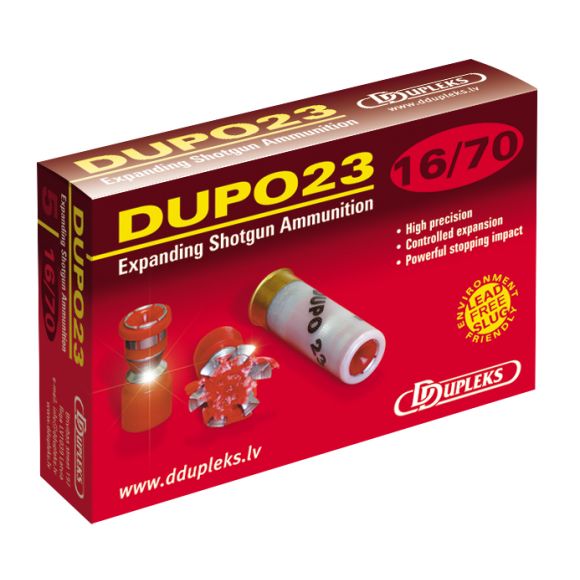 Cartouche a balle DDupleks dupo 23 c/16/70