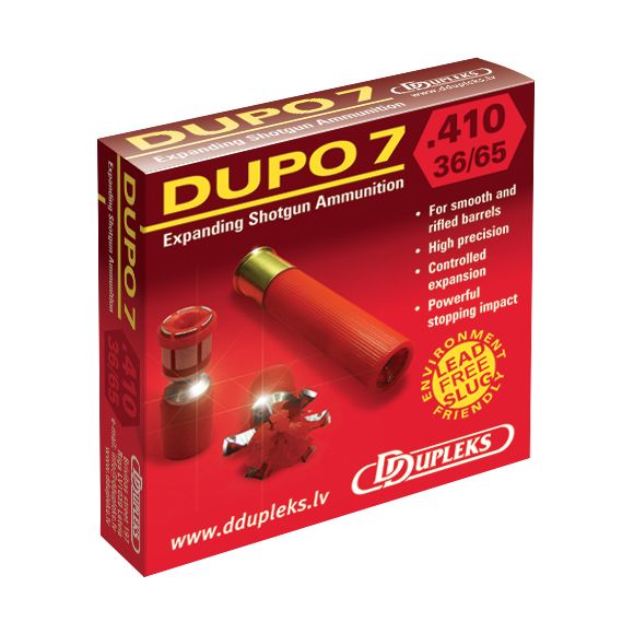 Cartouche a balle DDupleks dupo 7 c/.410