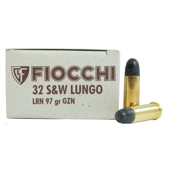 Cartouches Fiocchi c/.32 S&W long - Lrntfl - 97 grs