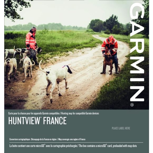 Carte Garmin Huntview France