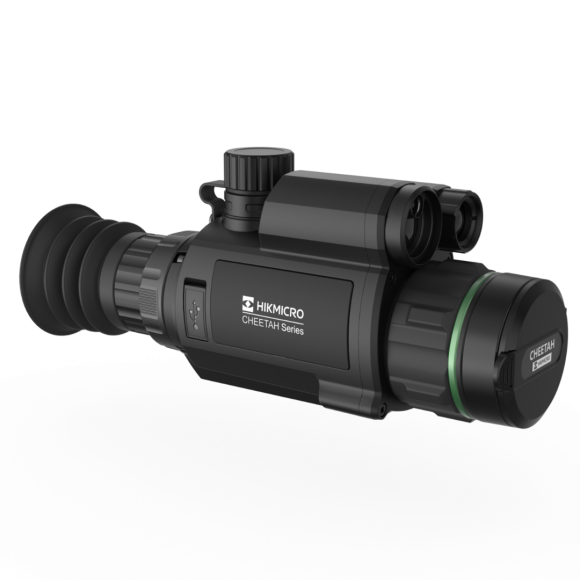 Lunette à amplification de lumière HIKMICRO Cheetah avec télémètre laser - 2.7-21.6x32
