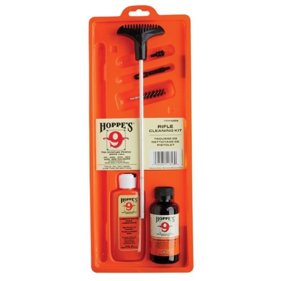 Kit de nettoyage Hoppe's pour Pistolet c/.38, .357 et 9 mm sous blister