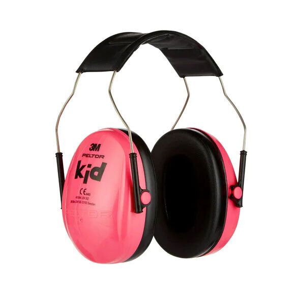 Casque de protection auditive 3M Peltor pour enfant - Rose