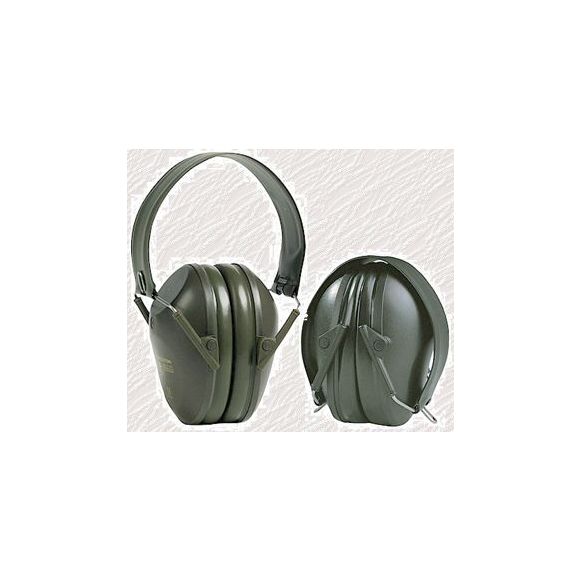 Casque peltor anti bruit Vert militaire avec serre-tête pliable