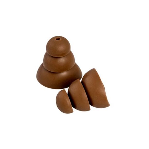 Embouts de rechange 3M™ ultrafit™ - Marron - large