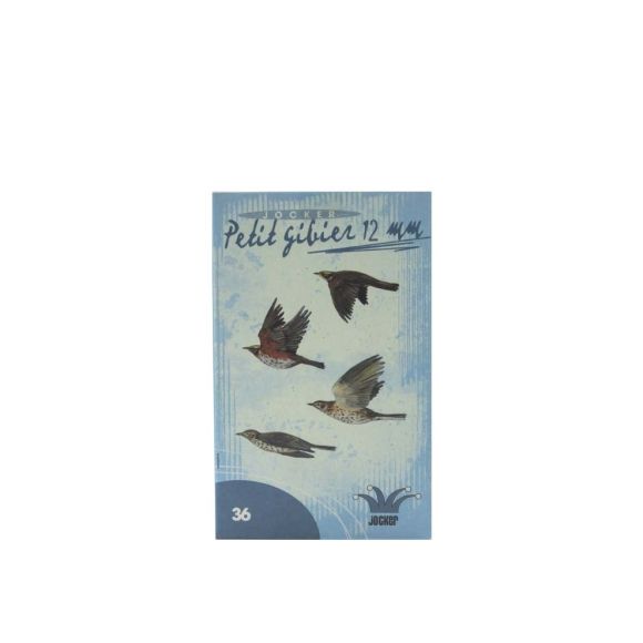 Boite de 10 Cartouches Jocker 12 mm C/36/50/08 - 8 g - Bourre jupe - n°7