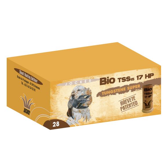 Boîte de 10 cartouches Jocker BIO TSS 17 HP C/28/70/08 - Bourre biodégradable - N°5