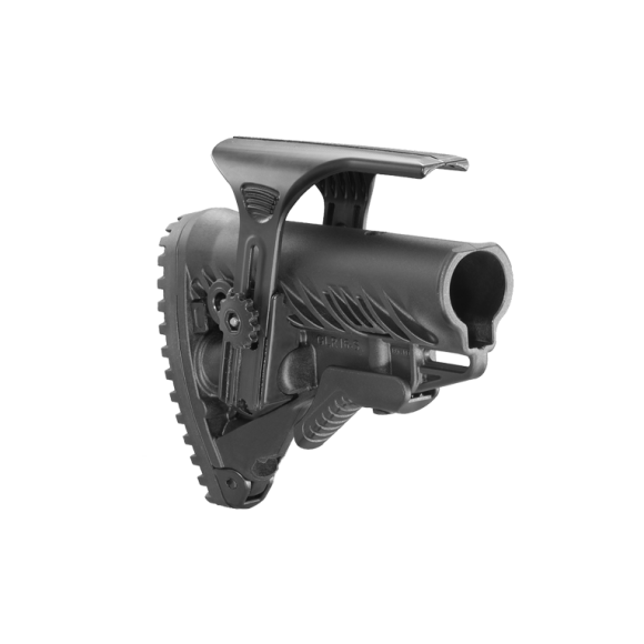 Crosse tactique Verte pour M16/aR15 avec compartiment a piles avec appui joue