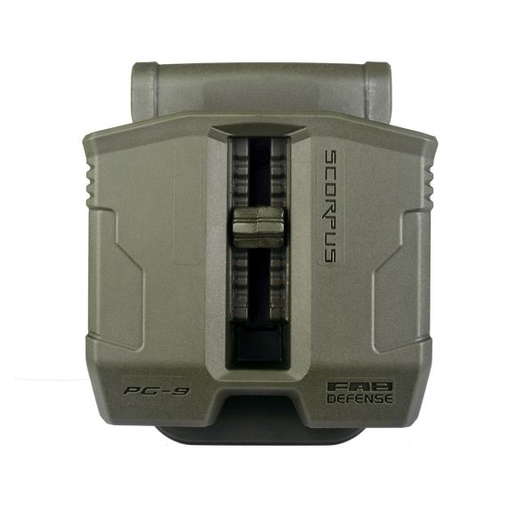Porte-chargeur double Fab Defense pour glock 17 paddle - Vert