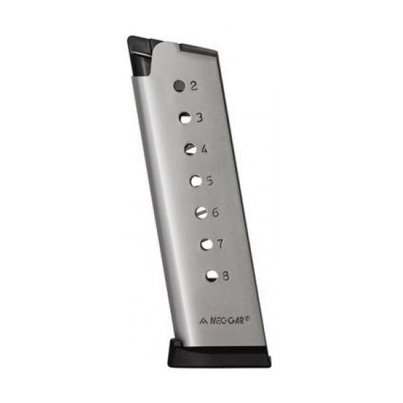 Chargeur Mec Gar colt c/45acp 8cps long STD bronze