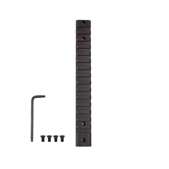Embase Warne - 1 piece Picatinny acier - pour savage la avec accu-trigger